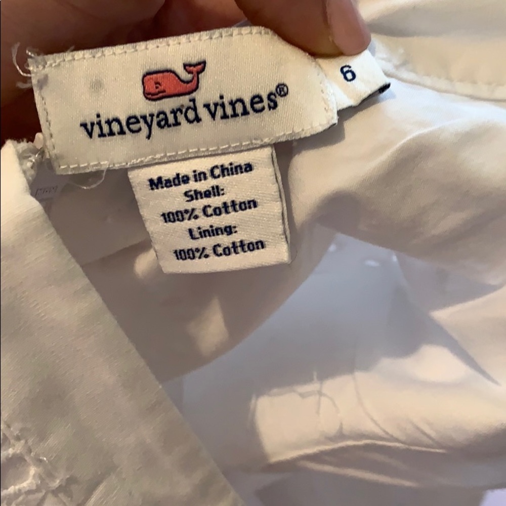 Vineyard Vines White Dress - Picture 3 of 3